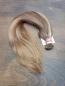 Preview: 43 cm, 84 Gramm europäisches Rohhaar für Extensions N4585