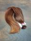 Preview: 58 cm, 161 Gramm europäisches Rohhaar für Extensions 6013