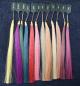 Preview: Standard Microring Extensions 60 cm glatt Schnitthaar
