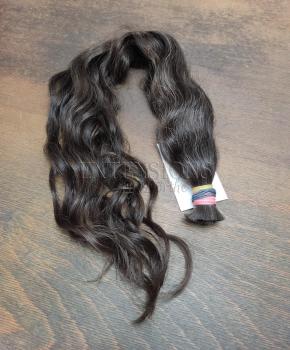 60 cm, 80 Gramm europäisches Rohhaar für Extensions GNN6019