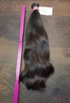Preview: 44 cm, 212 Gramm europäisches Rohhaar für Extensions BN4584