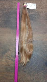 Preview: 43 cm, 84 Gramm europäisches Rohhaar für Extensions N4585