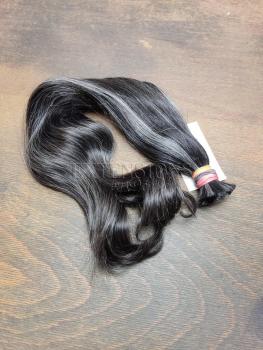 55 cm, 55 Gramm europäisches Rohhaar für Extensions GNN5051