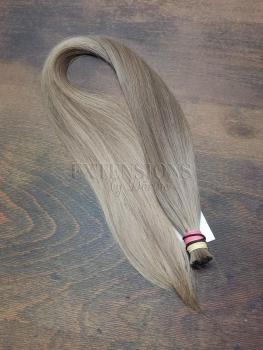 Rarität! 83 cm, 154 Gramm deutsches Rohhaar naturblond Extensions N852