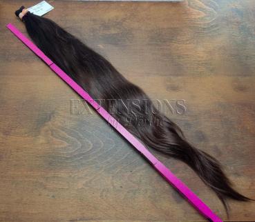 Preview: 70-80 cm, 246 Gramm europäisches Rohhaar für Extensions BN758