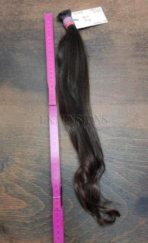 Preview: 48 cm, 76 Gramm europäisches Rohhaar für Extensions BN5038