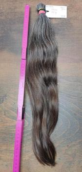 Preview: 55 cm, 111 Gramm europäisches Rohhaar für Extensions BN5524