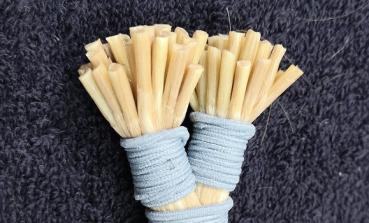 Preview: 50 cm I-Tip Bondings (Mikroringe) Standardhaar #60ash