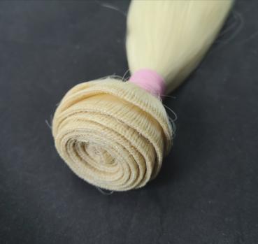 Preview: Premium Tressen Extensions 60 cm glatt Schnitthaar