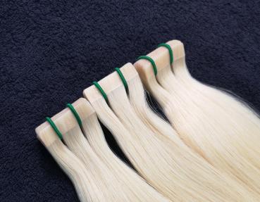 Preview: Standard Tape Extensions 80 cm glatt Schnitthaar