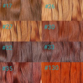 Preview: Premium Tape Extensions 50 cm glatt Schnitthaar