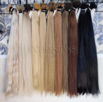 Standard Bonding Extensions 50 cm glatt Schnitthaar