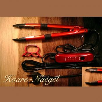 Connector Wärmezange für Extensions rot
