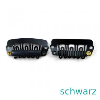 Gr. L = 3,3x1,7 cm 6 Zähne Tressenclips