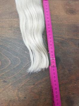 Preview: 40 cm Tresse Premiumhaar #24 Platinblond