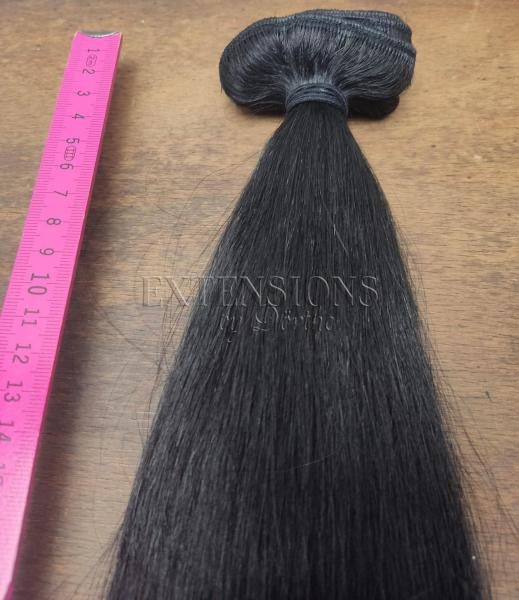 60 cm Tresse Standardhaar 1 schwarz