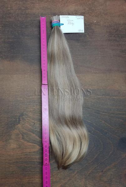 43 cm, 100 Gramm europäisches Rohhaar für Extensions BN4586