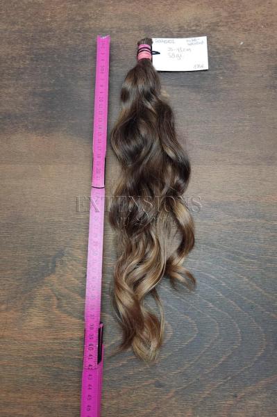 35-43 cm, 59 Gramm europäisches Rohhaar für Extensions GNN40102