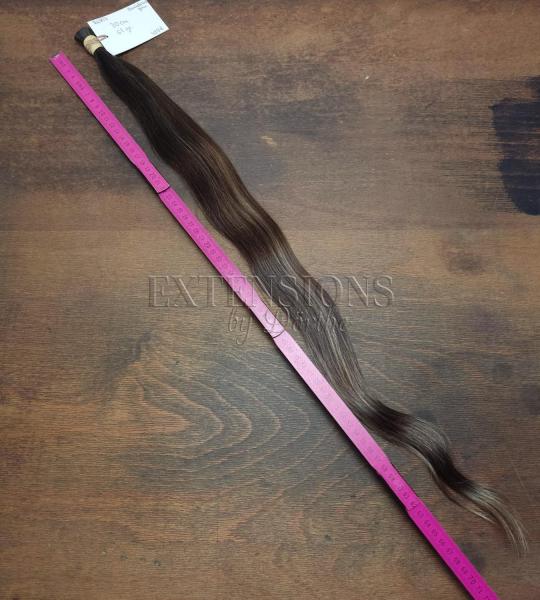 70 cm, 61 Gramm europäisches Rohhaar für Extensions BN707