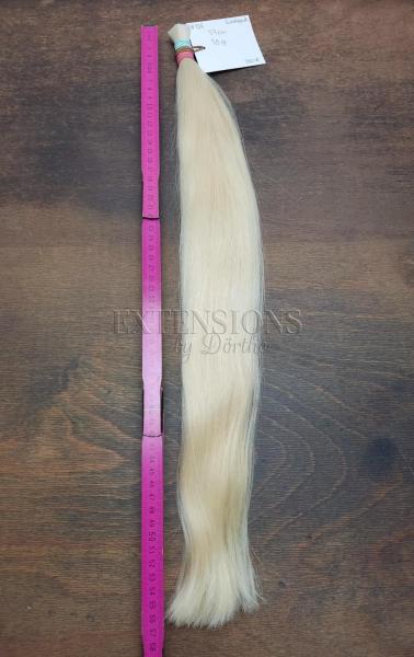 57 cm, 79 Gramm europäisches Schnitthaar für Extensions P558