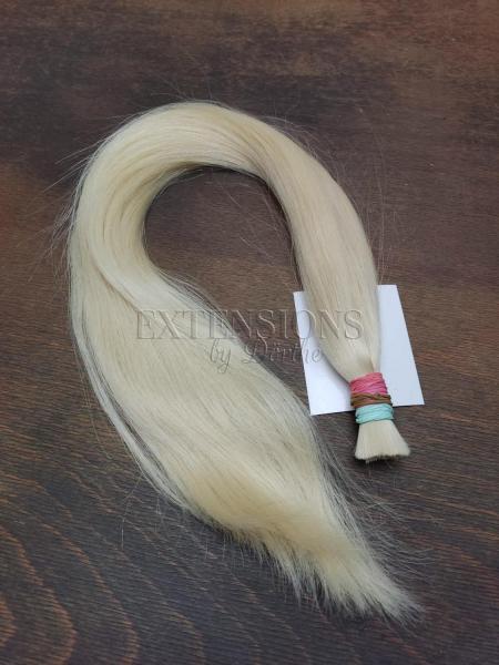 57 cm, 79 Gramm europäisches Schnitthaar für Extensions P558