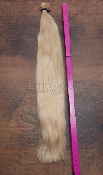 50 cm I-Tip Bondings (Mikroringe) Standardhaar #22ash