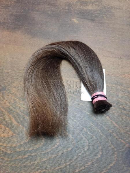 40 cm, 114 Gramm europäisches Rohhaar für Extensions N4034