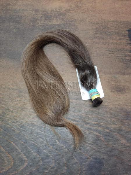 49-56 cm, 89 Gramm europäisches Rohhaar für Extensions BN5086