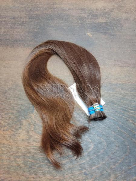 55-59 cm, 155 Gramm europäisches Rohhaar für Extensions N5545