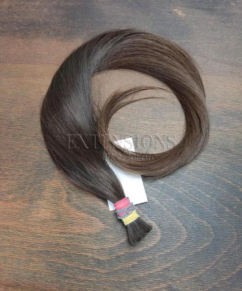 75 cm, 74 Gramm europäisches Rohhaar für Extensions N756