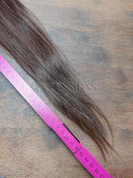 80 cm, 132 Gramm europäisches Rohhaar Extensions N803