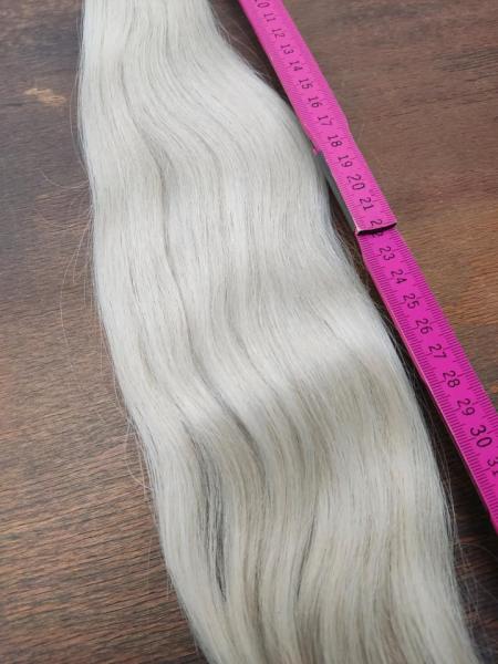 40 cm Tresse Premiumhaar #24 Platinblond