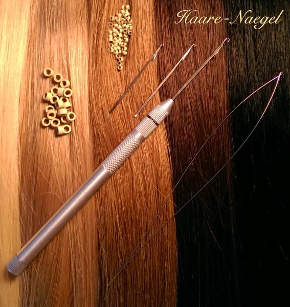Nanoring / Loopnadel Alu, Microringnadel