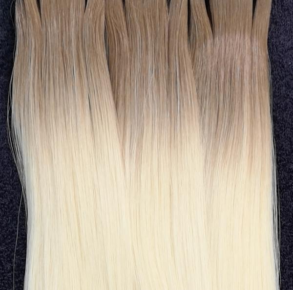 Standard Nanoring Extensions 60 cm glatt Schnitthaar