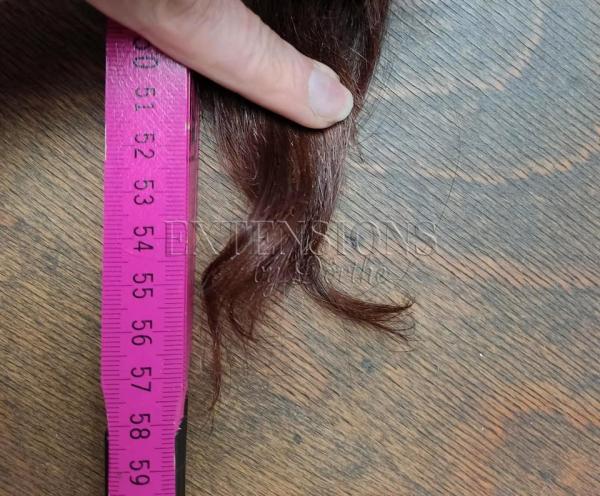 54 cm, 132 Gramm europäisches Schnitthaar für Extensions GN5522