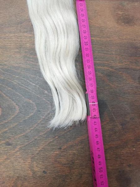40 cm Tresse Premiumhaar #24 Platinblond