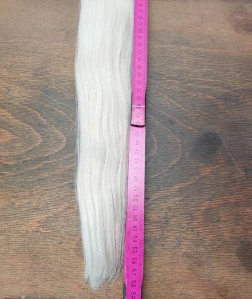 55 cm Tresse Premiumhaar #24 Platinblond