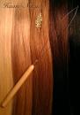 Nanoring / Loopnadel Holz